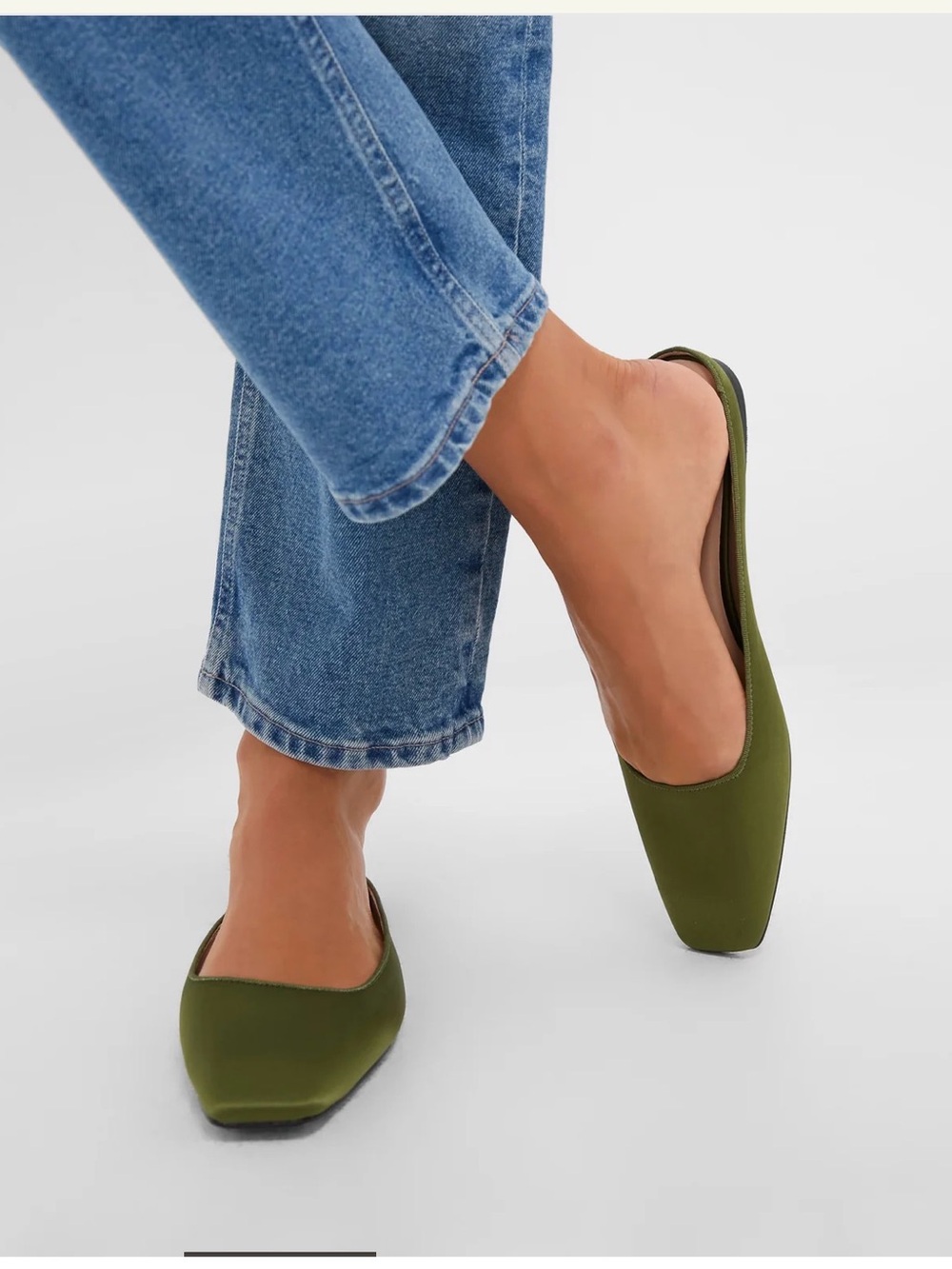 Tuckernuck Fern Satin Nilli Flats
